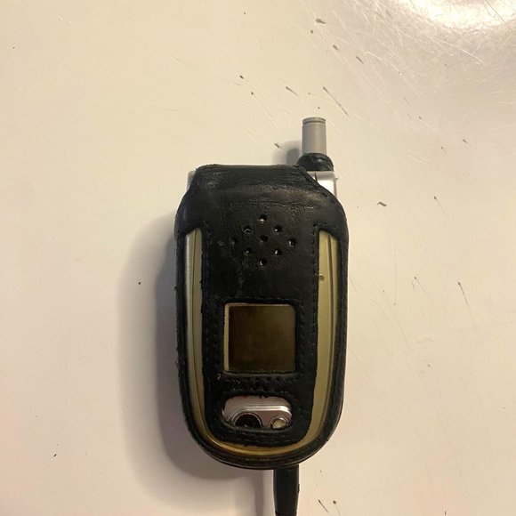 VINTAGE Sanyo PM-8200 SPRINT with Leather Case - Picture 7 of 7